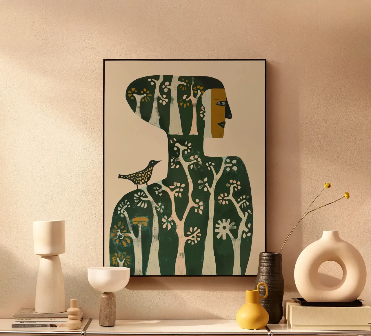 Foresta all'interno plexiglass da Sienna Atelier