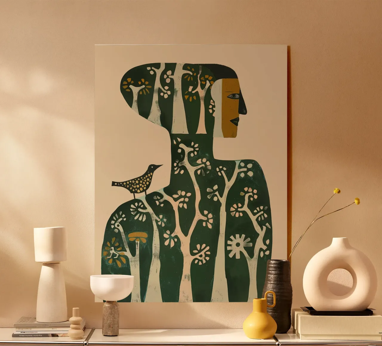 Foresta all'interno plexiglass da Sienna Atelier