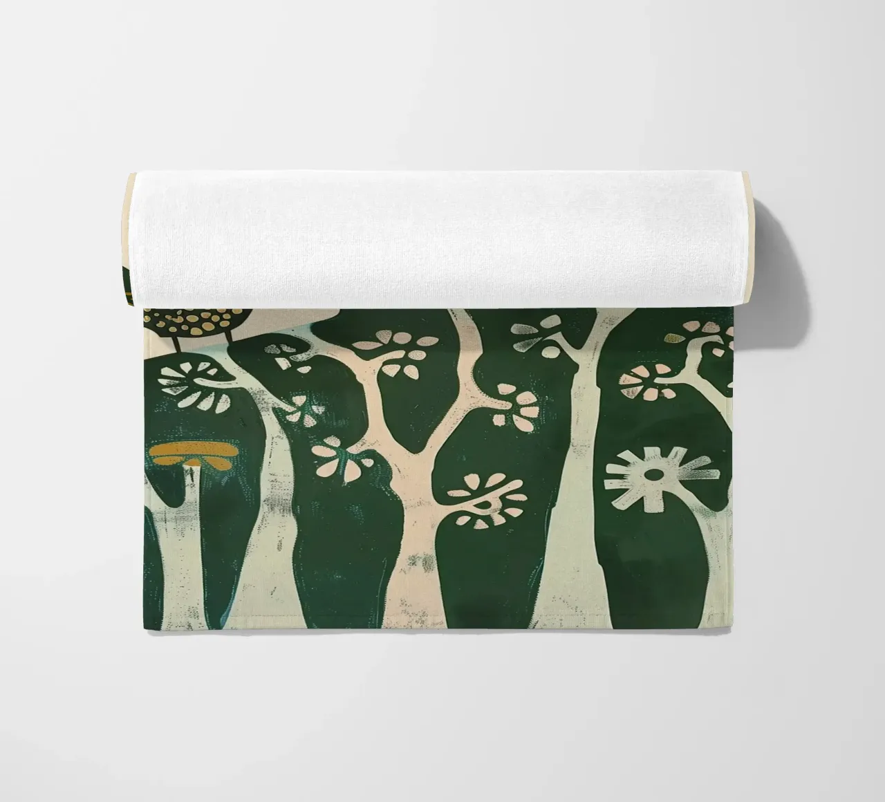 Foresta all'interno telo mare da Sienna Atelier