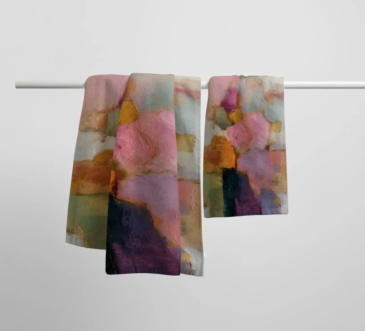 Delicate fields Dreams towel by Carina Pop & Pastell