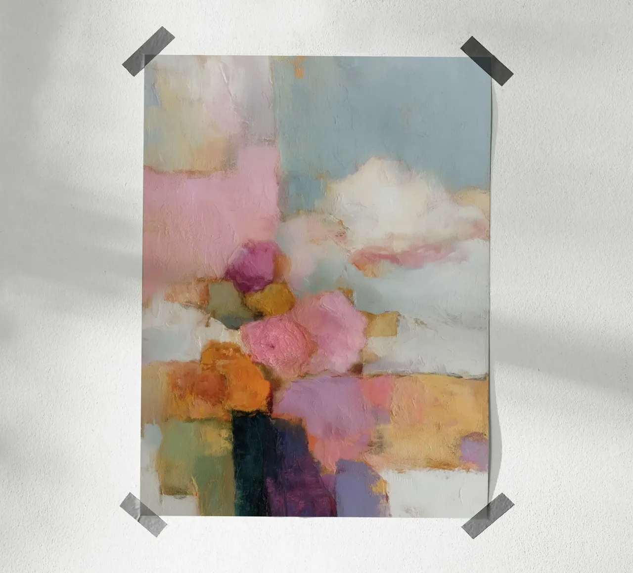 Delicate fields Dreams poster by Carina Pop & Pastell