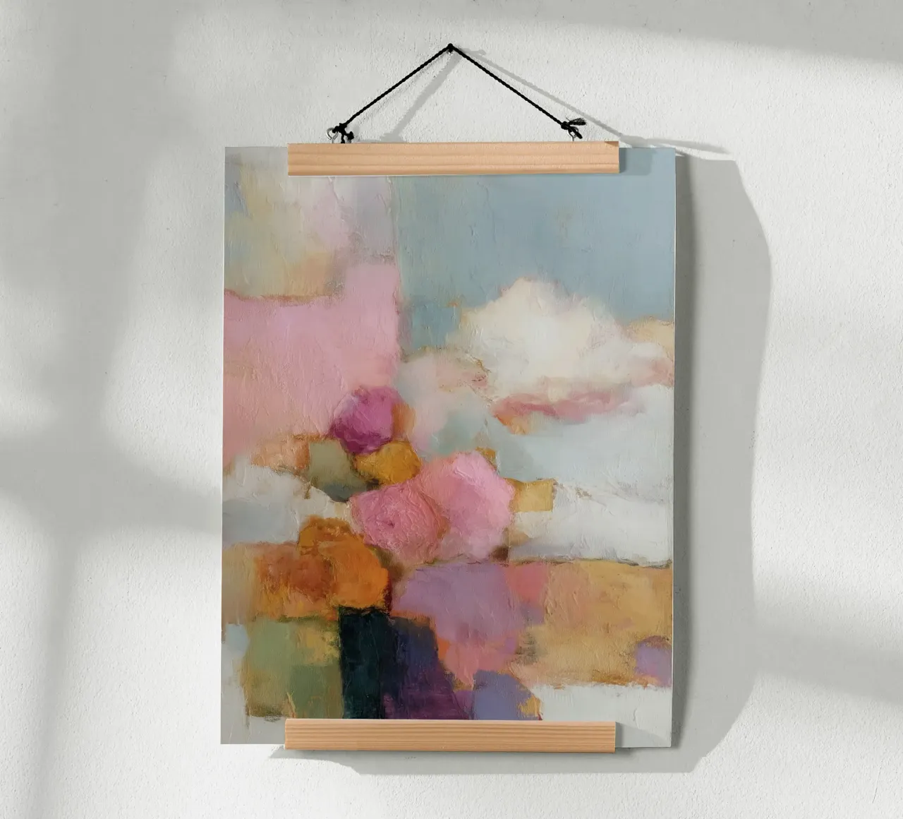 Delicate fields Dreams poster by Carina Pop & Pastell