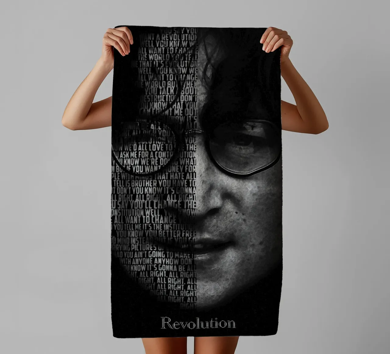 Revolution towel by Gunawan Rb