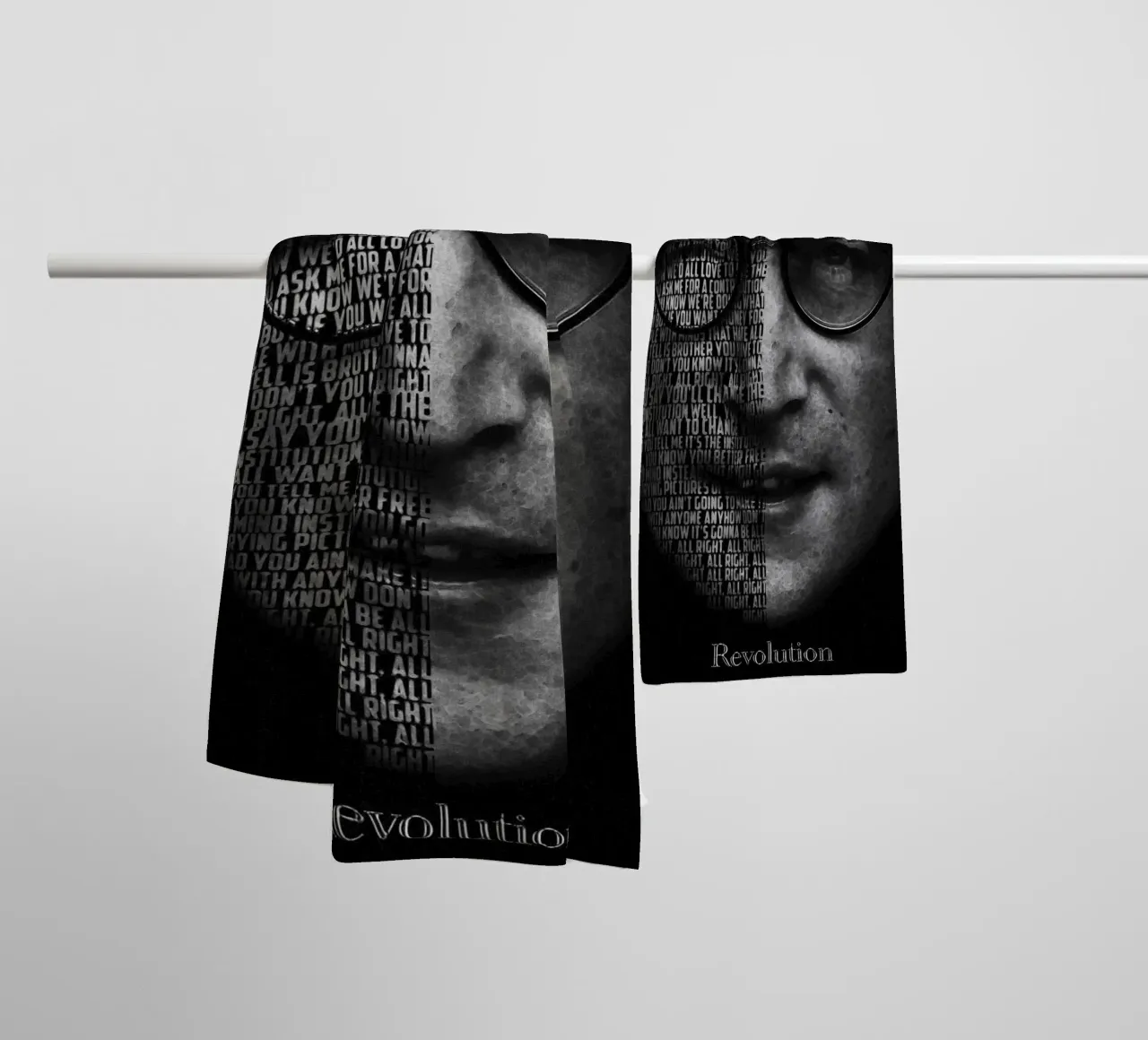 Revolution towel by Gunawan Rb