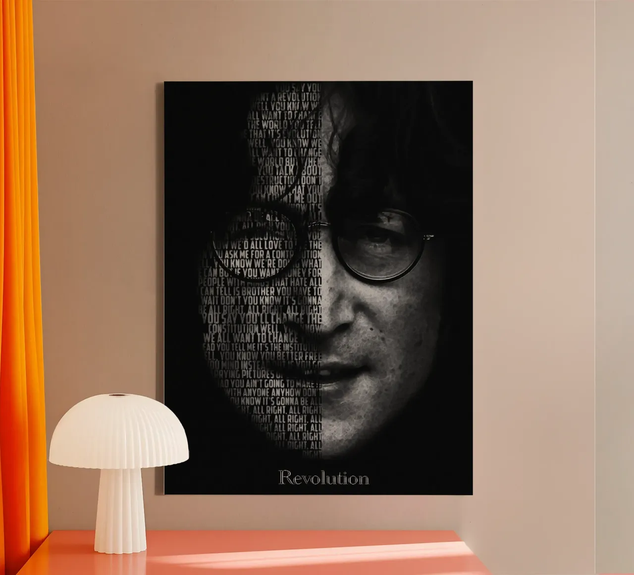 Revolutie canvas van Gunawan Rb