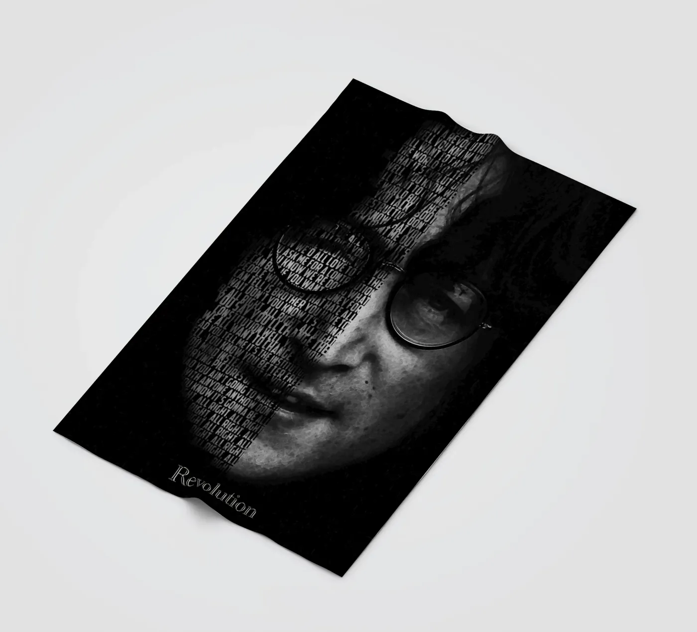 Revolution fleece blanket by Gunawan Rb
