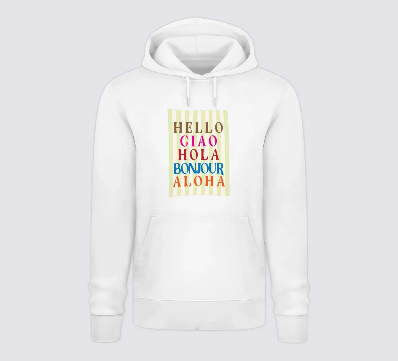 CIAO ALOHA felpa con cappuccio da kaiyasii