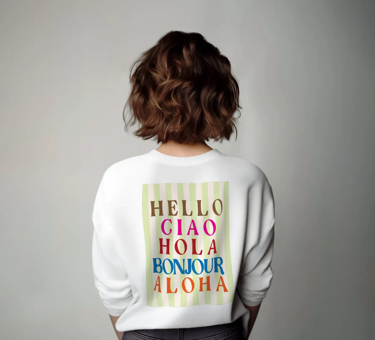 CIAO ALOHA felpa da kaiyasii