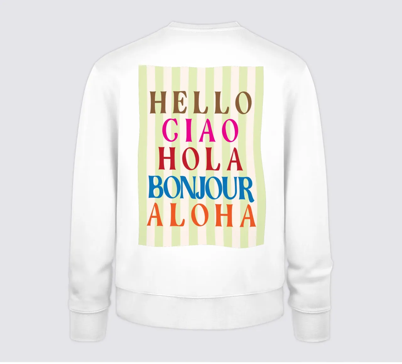 CIAO ALOHA felpa da kaiyasii