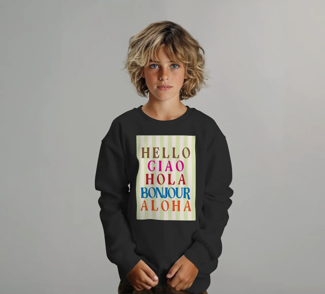 CIAO ALOHA felpa bambino da kaiyasii