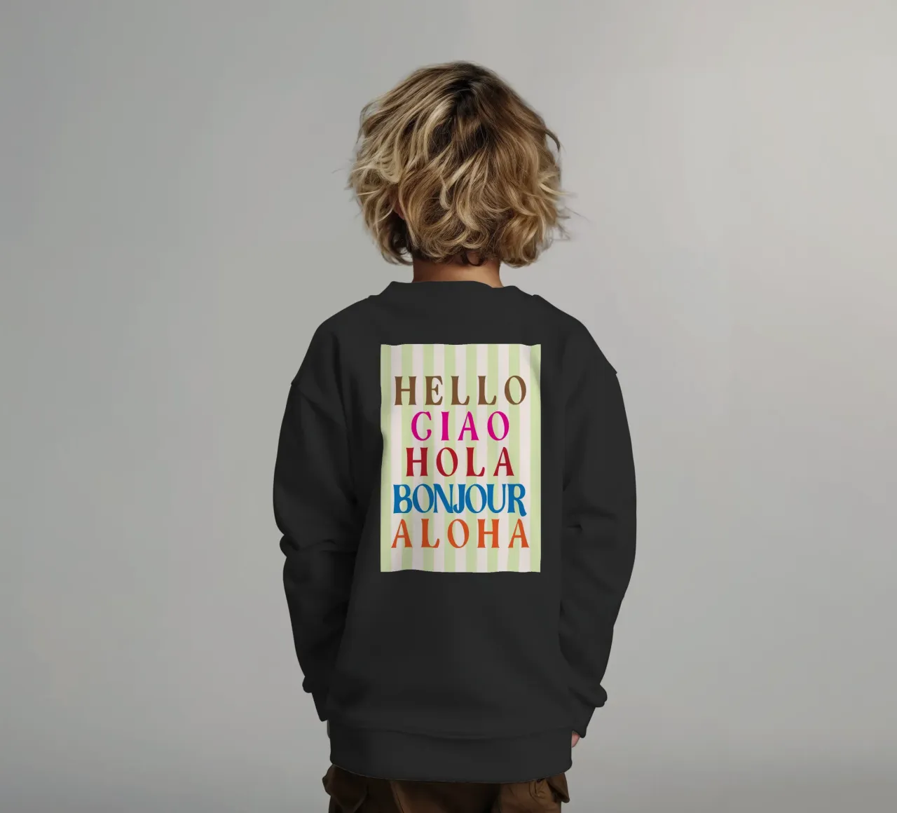 CIAO ALOHA felpa bambino da kaiyasii