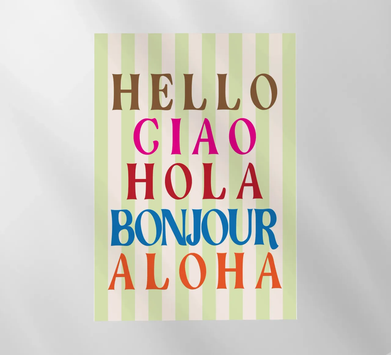 CIAO ALOHA pellicola backlit da kaiyasii