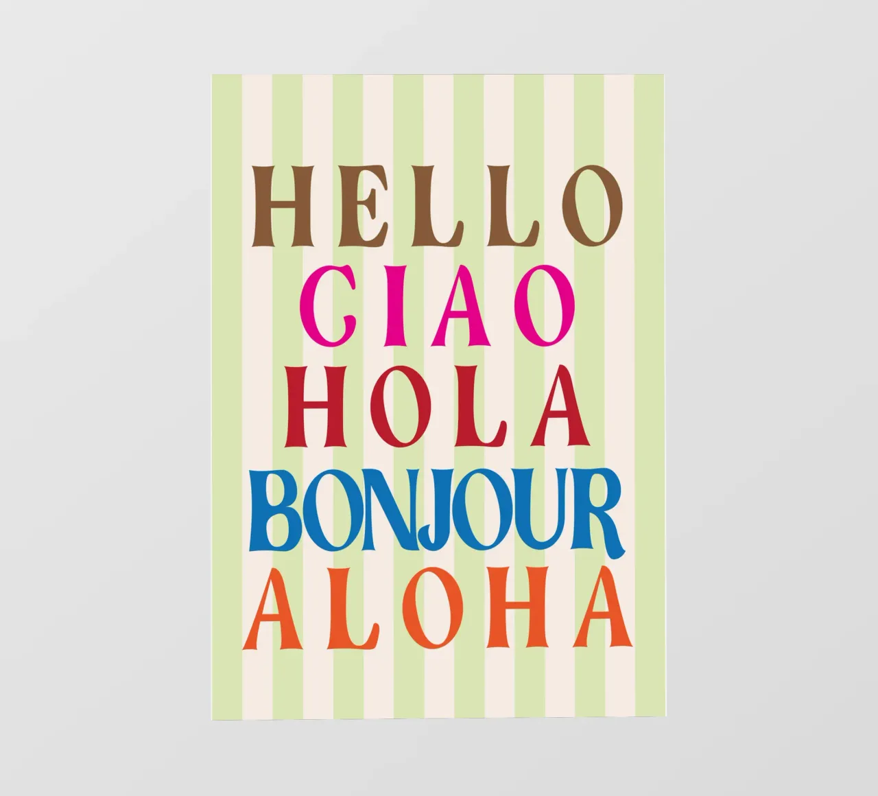 CIAO ALOHA telo in pvc da kaiyasii