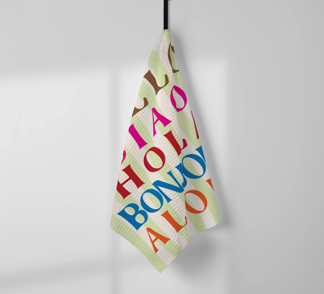 CIAO ALOHA canovaccio da cucina da kaiyasii