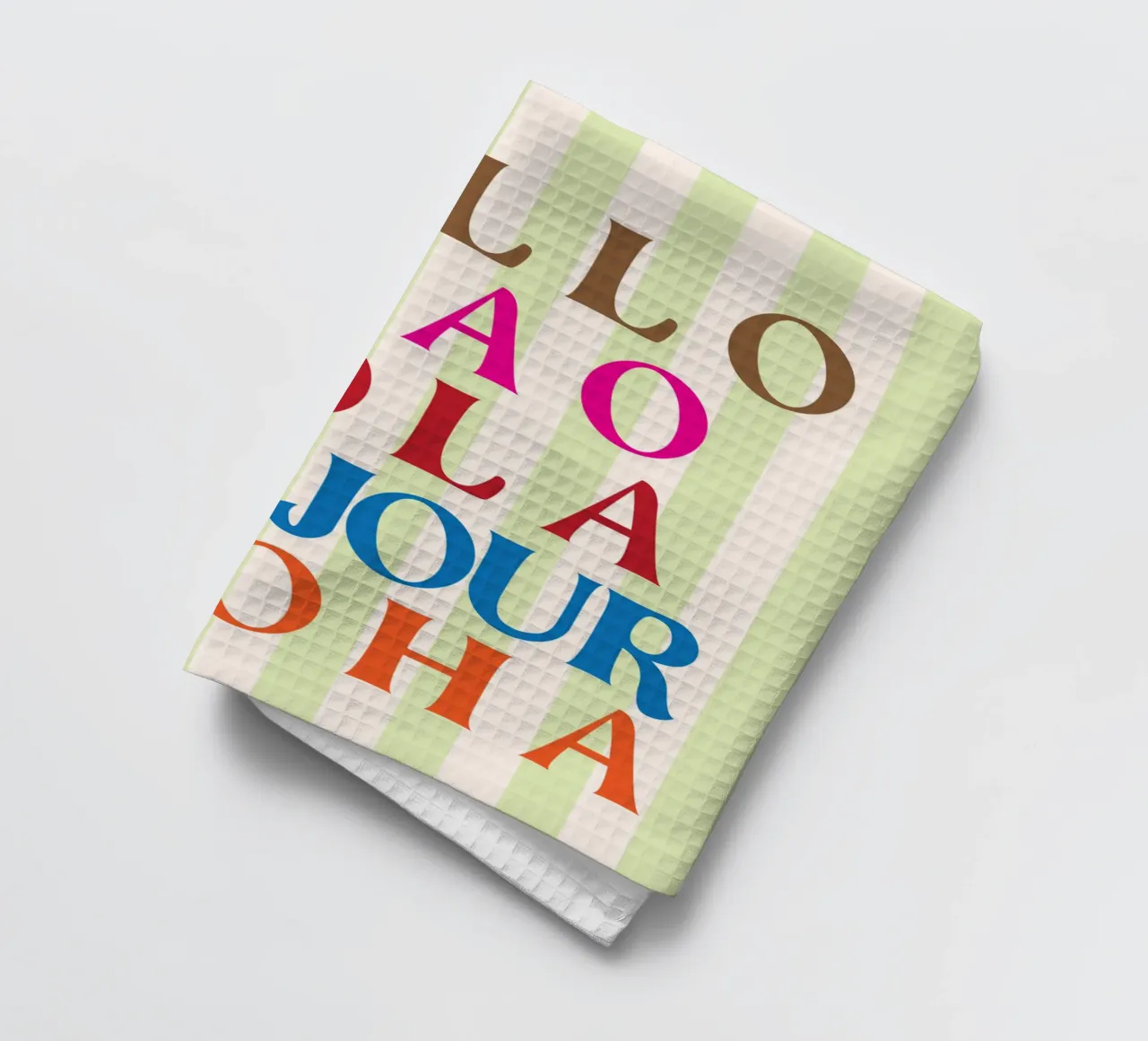 CIAO ALOHA canovaccio da cucina da kaiyasii