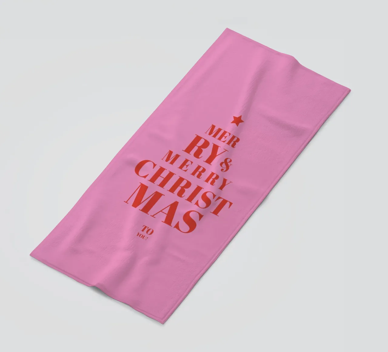 Rosa allegro e felice telo mare da janamossmann