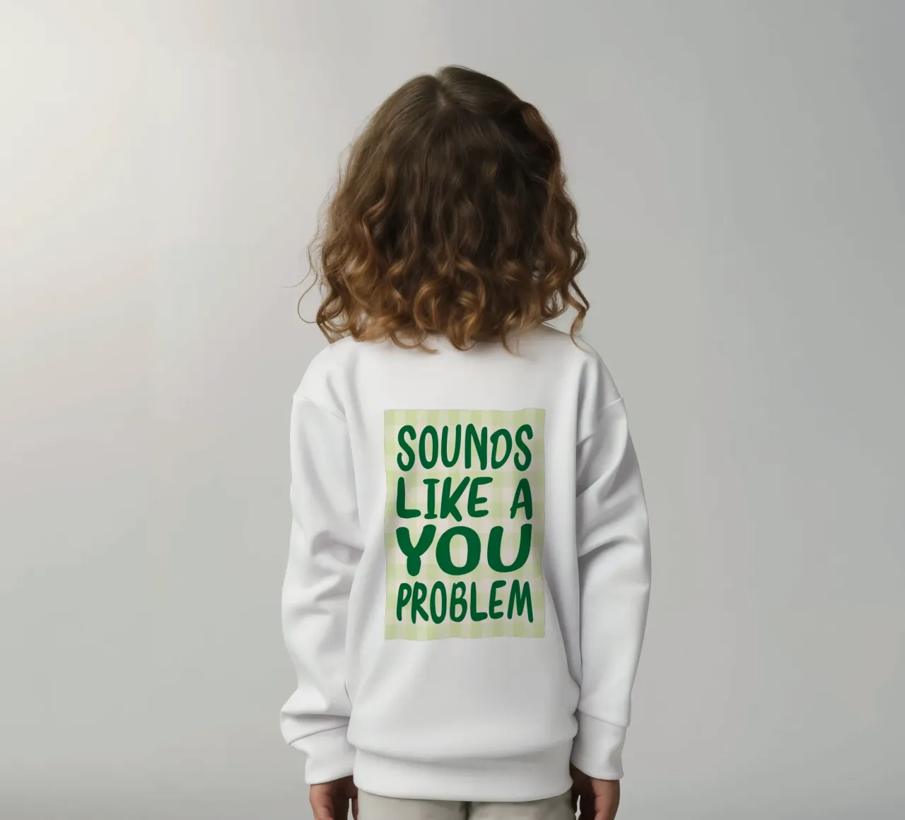 Sembra un problema tuo felpa bambino da kaiyadunk