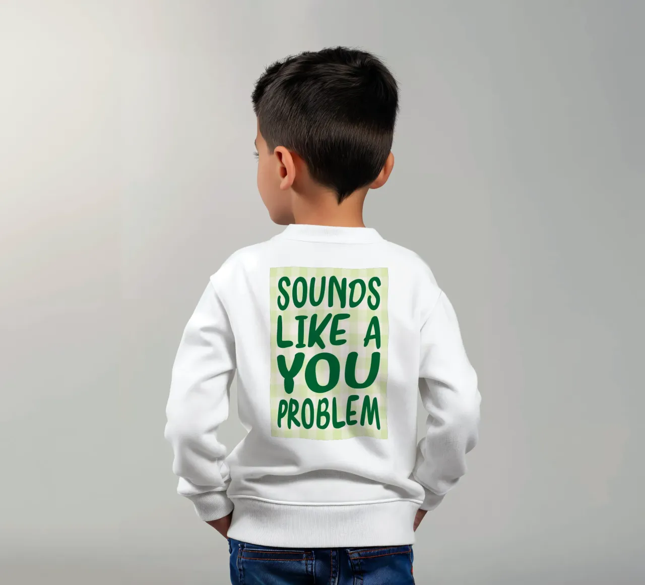 Sembra un problema tuo felpa bambino da kaiyadunk