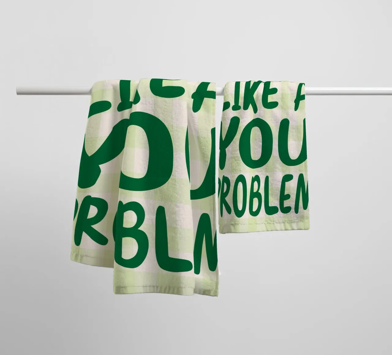 Sembra un problema tuo asciugamano da bagno da kaiyadunk