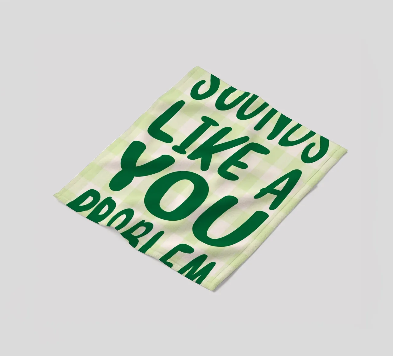 Sembra un problema tuo coperta in pile da kaiyadunk