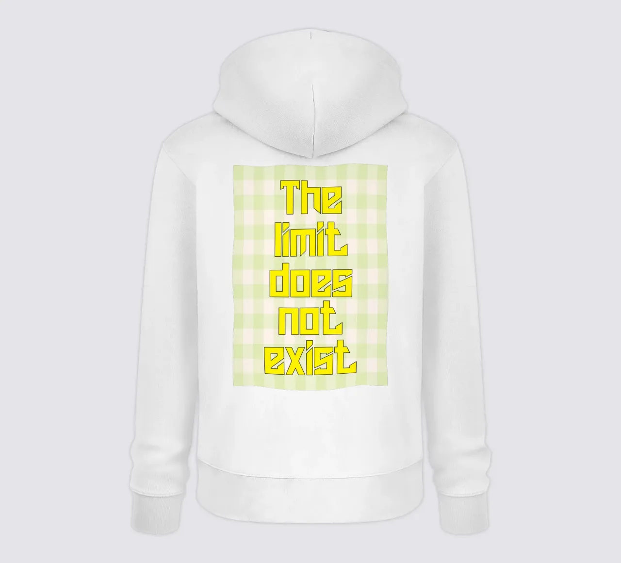 Il limite non esiste felpa con cappuccio da kaiyadunk