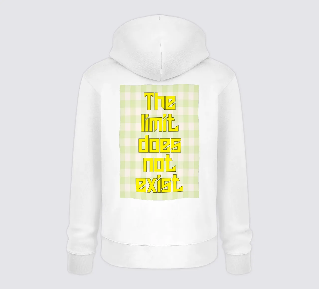 Il limite non esiste felpa con cappuccio da kaiyadunk