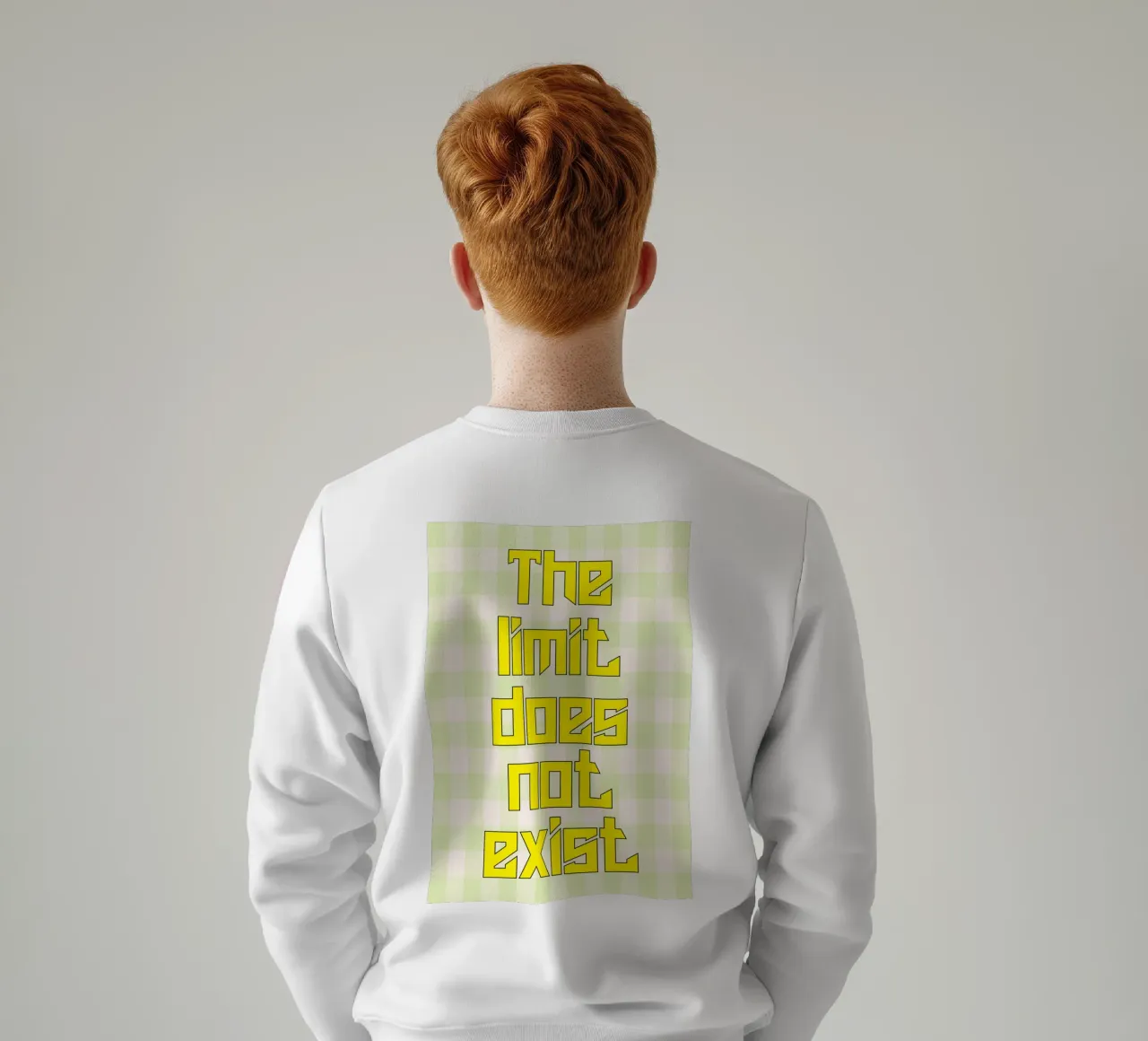 Il limite non esiste felpa da kaiyadunk