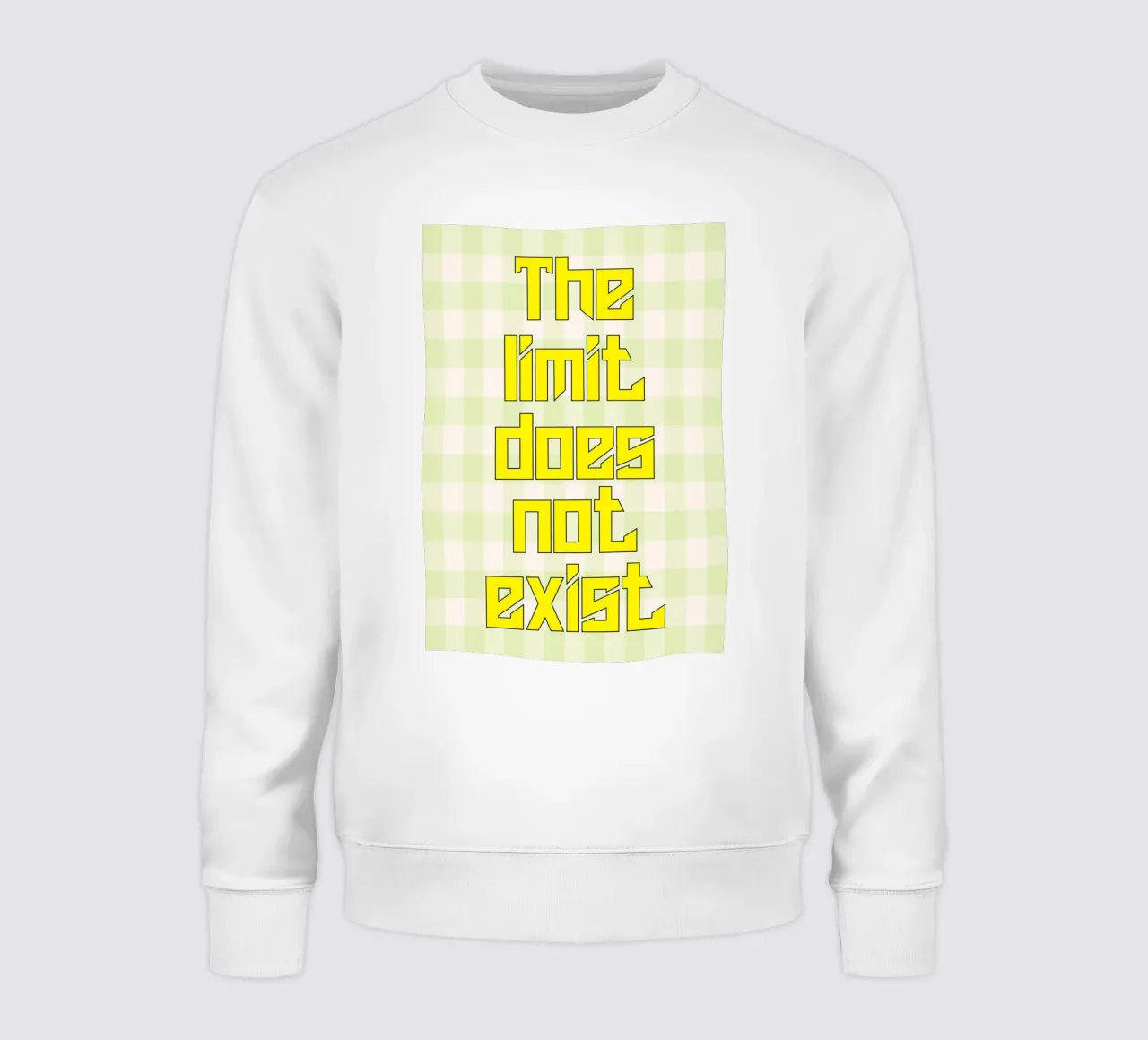 Il limite non esiste felpa da kaiyadunk