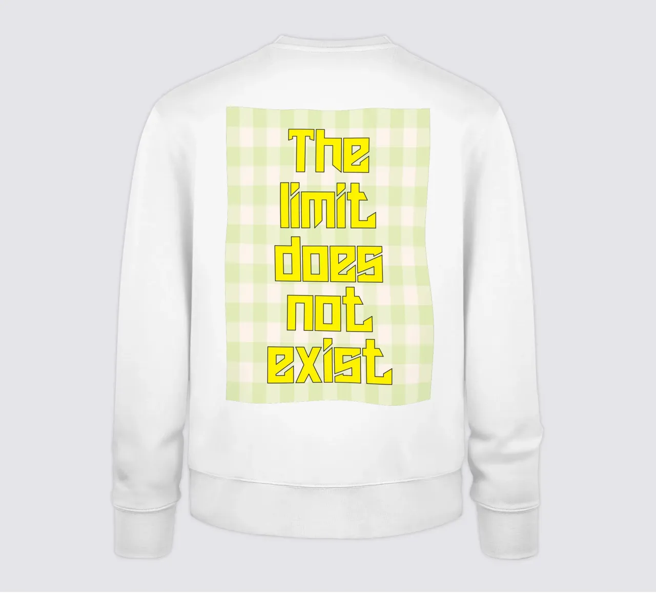 Il limite non esiste felpa da kaiyadunk