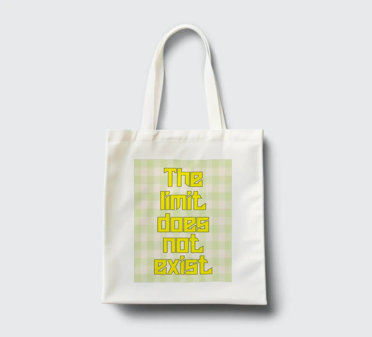 Il limite non esiste borsa in juta da kaiyadunk