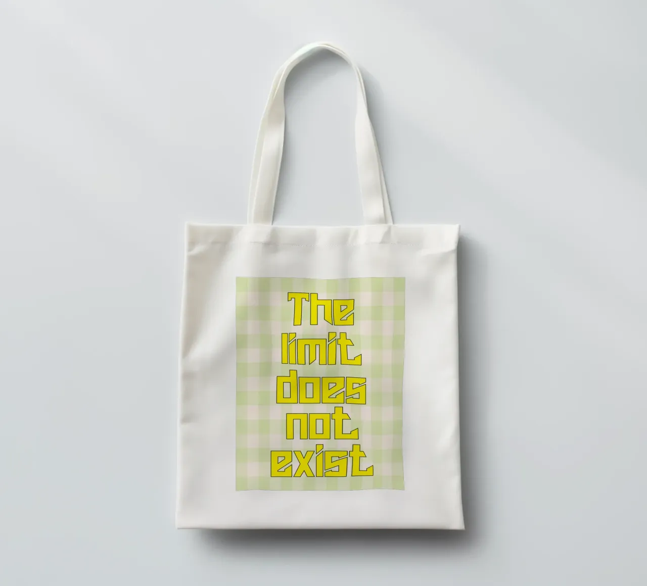 Il limite non esiste borsa in juta da kaiyadunk