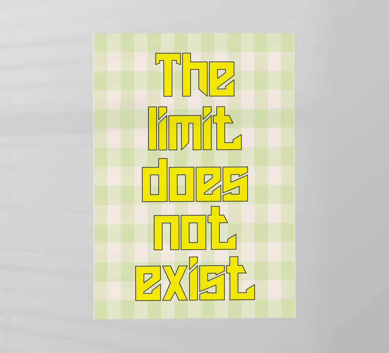 Il limite non esiste pellicola backlit da kaiyadunk