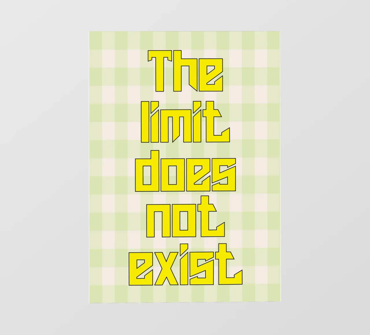 Il limite non esiste pellicola backlit da kaiyadunk