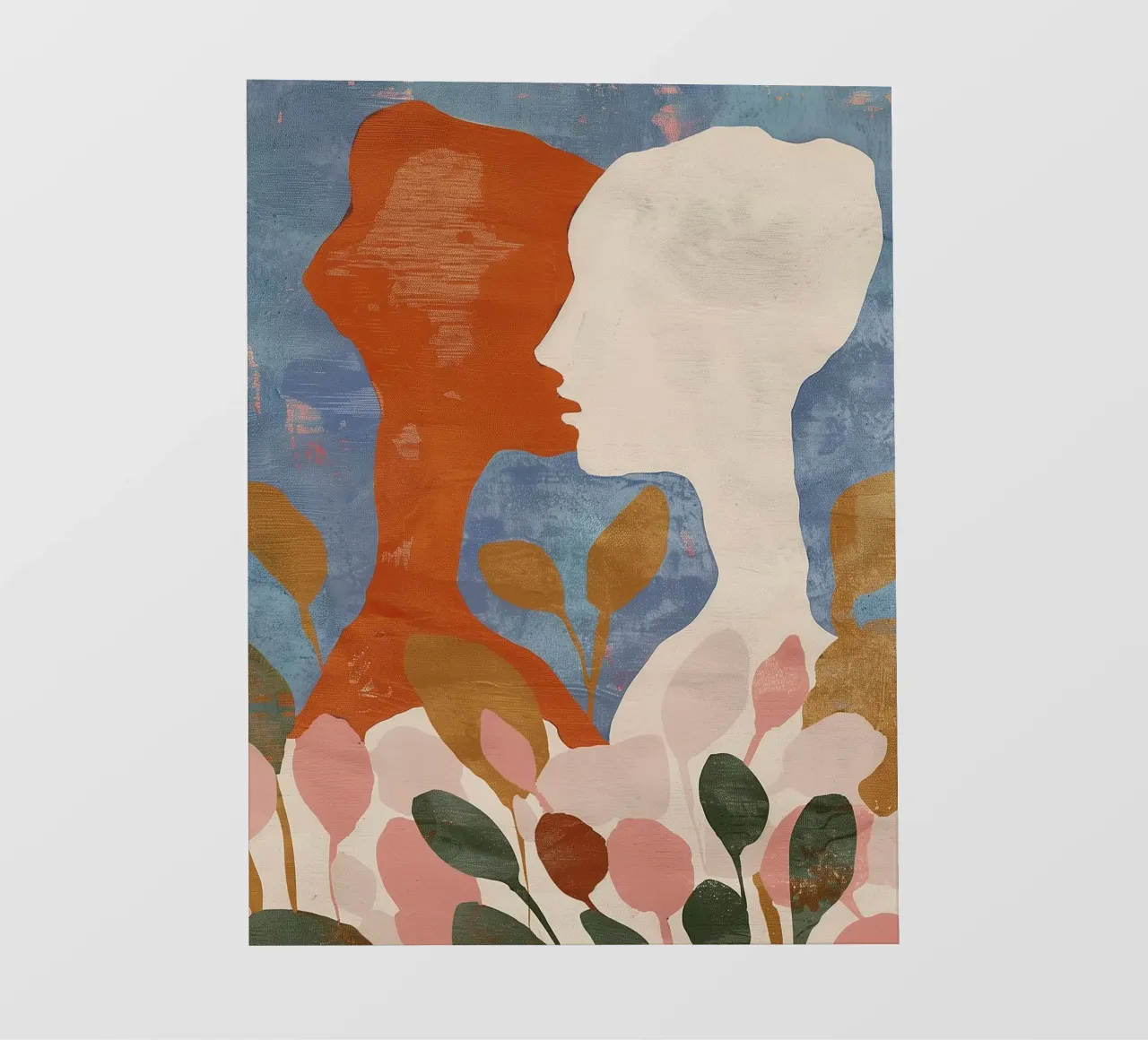 Sagome in fiore pellicola backlit da Sienna Atelier