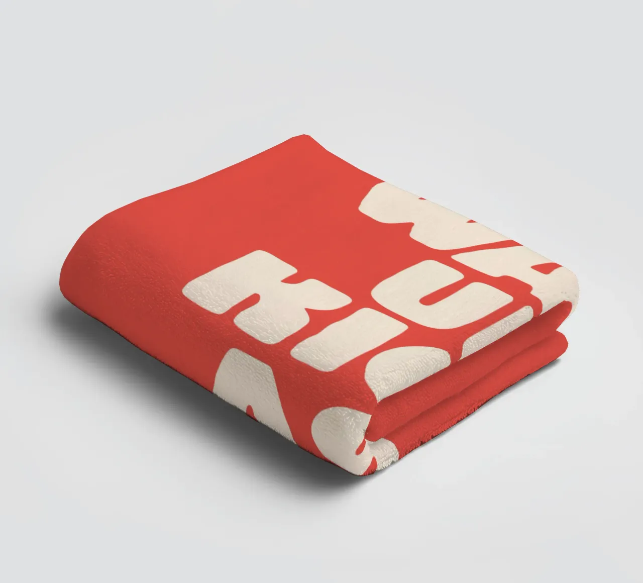 Wake Up Kick Ass Typography Design asciugamano da bagno da THE MOTIVATED TYPE