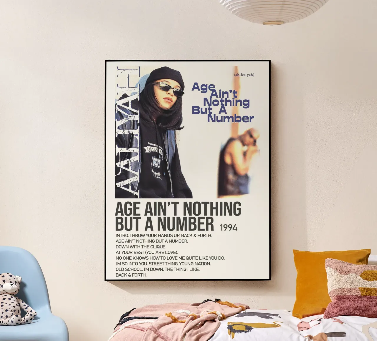 Aaliyah Age Ain't Nothing But A Number Tracklists plexiglass da Banda Neira