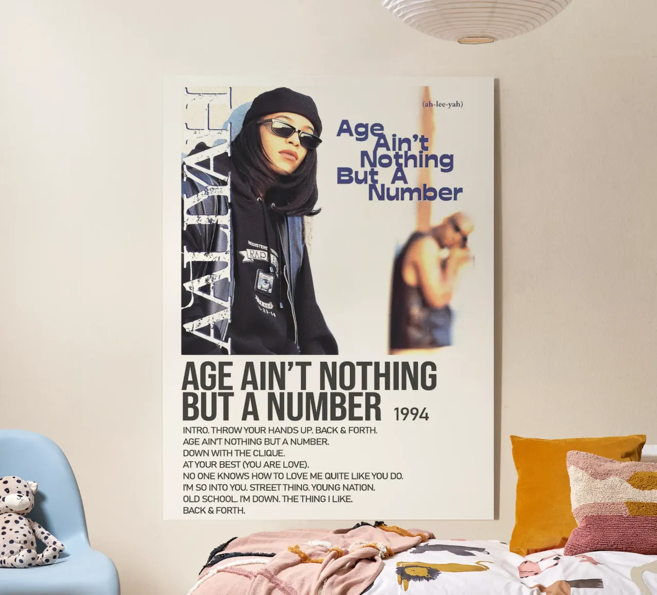 Aaliyah Age Ain't Nothing But A Number Tracklists plexiglass da Banda Neira