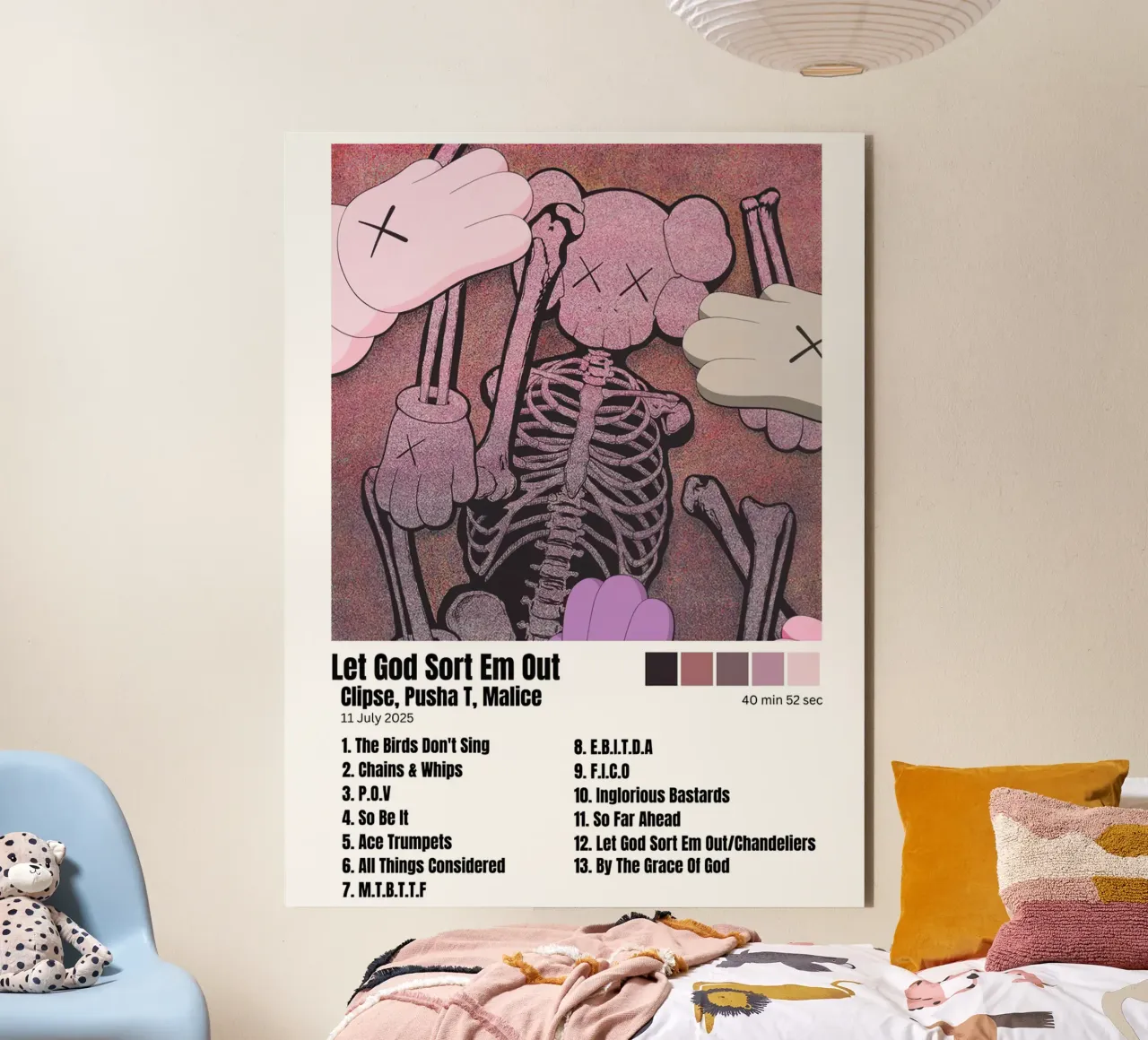 Clipse,Pusha T,Malice Let God Sort Em Out Tracklists pannello forex da Banda Neira