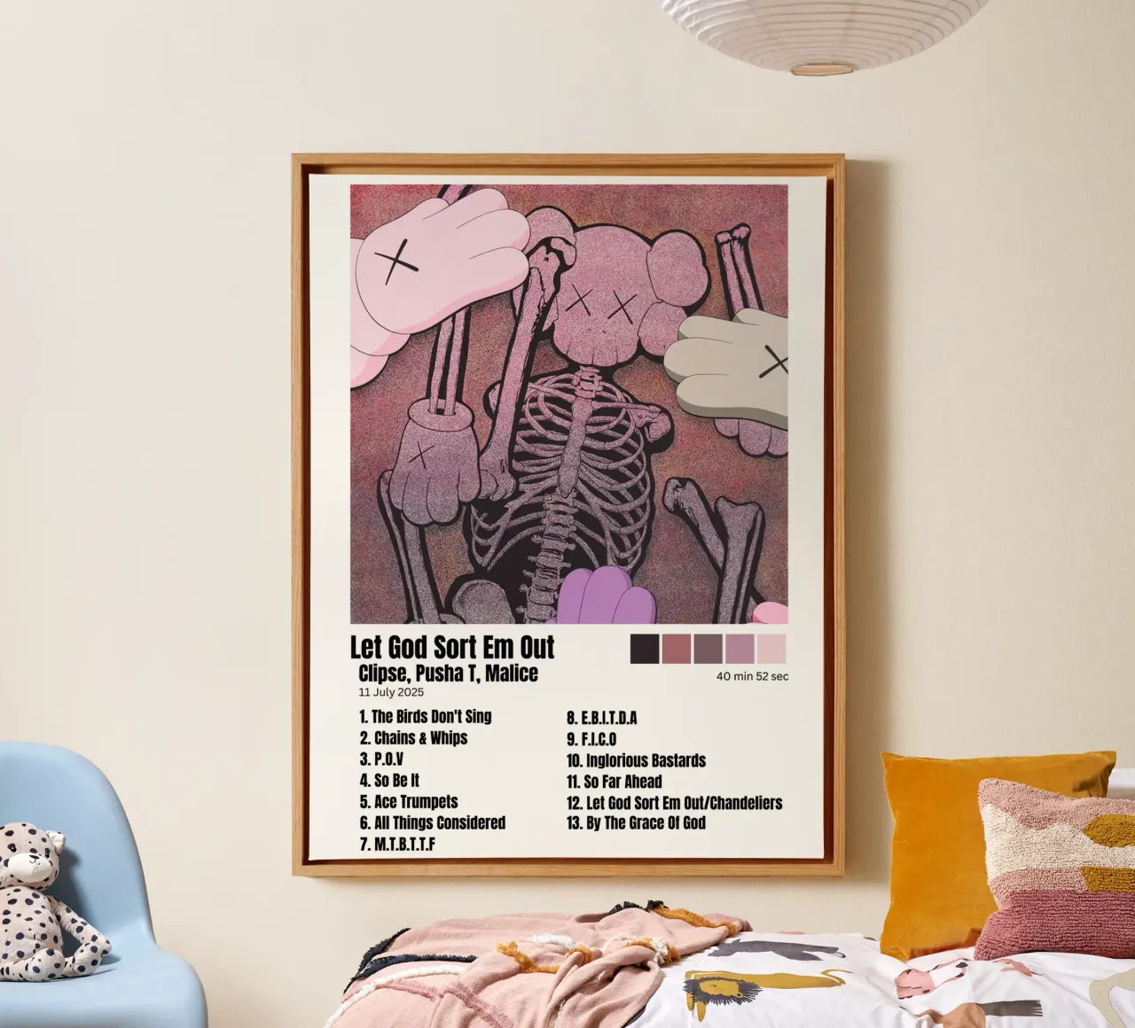 Clipse,Pusha T,Malice Let God Sort Em Out Tracklists tela da Banda Neira