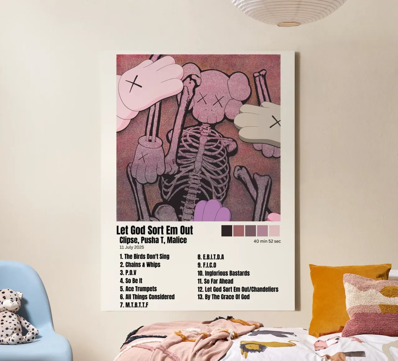 Clipse,Pusha T,Malice Let God Sort Em Out Tracklists tela da Banda Neira