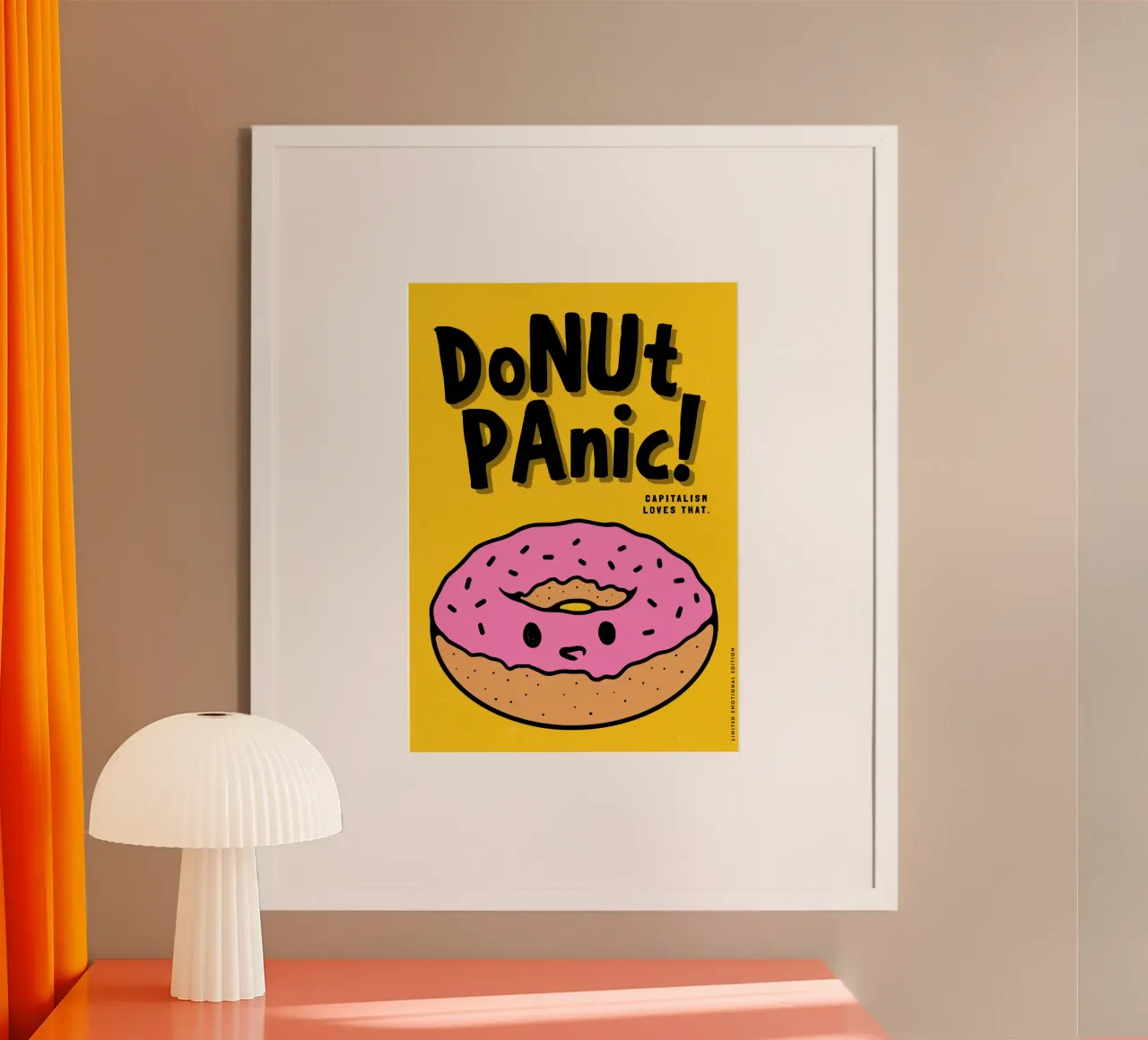 Donut Panic! poster da PurePeachArt