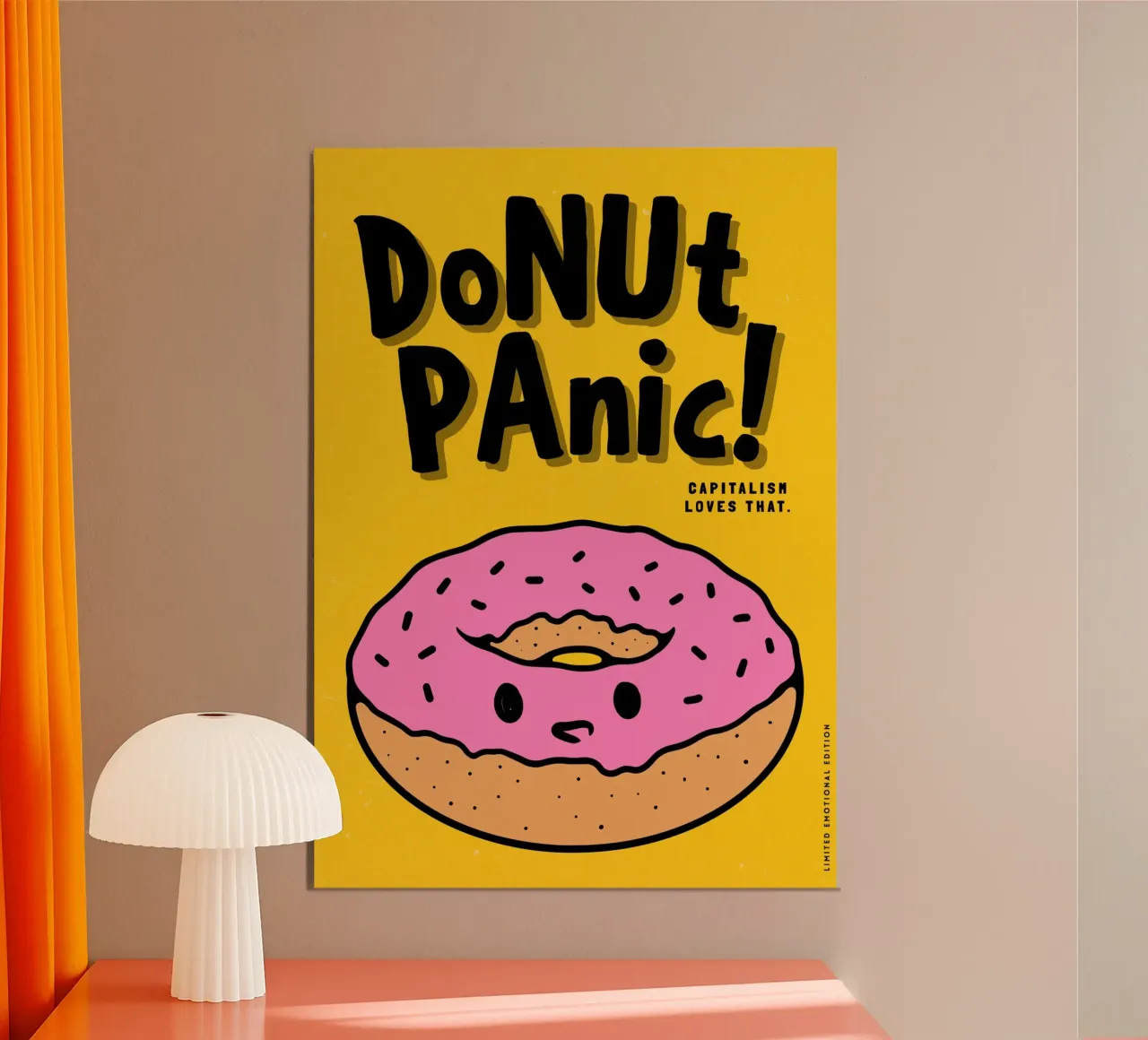 Donut Panic! poster da PurePeachArt