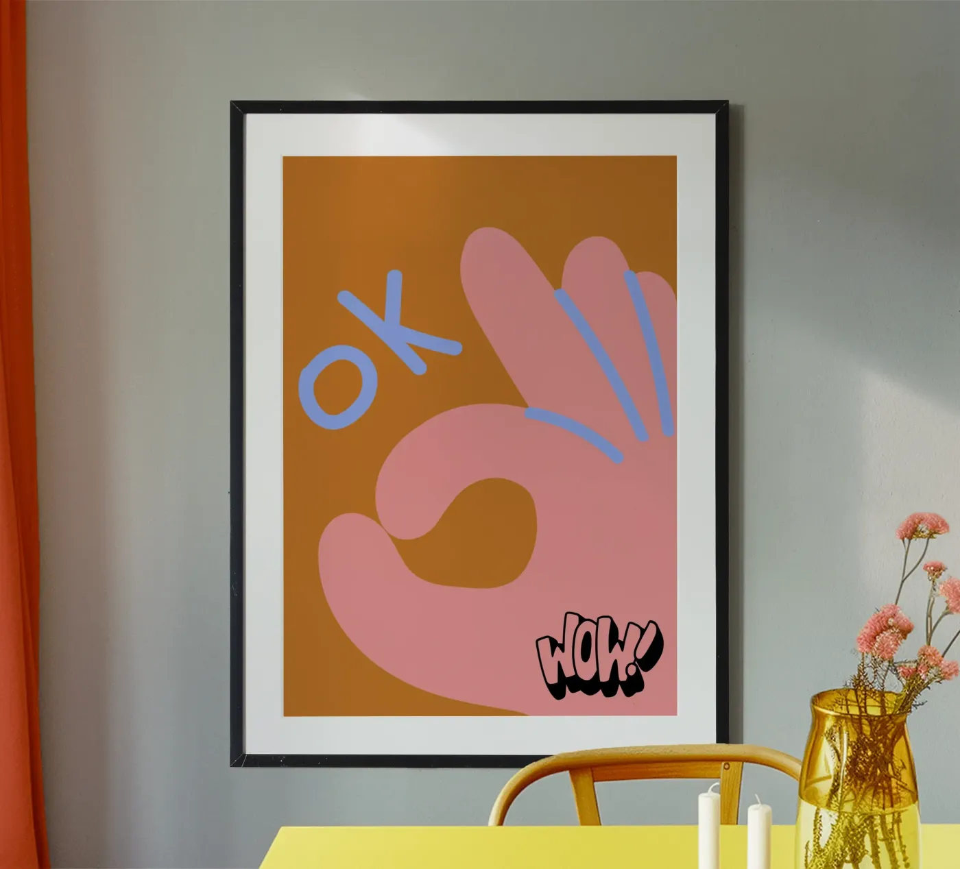 OK. Wow. poster da PurePeachArt