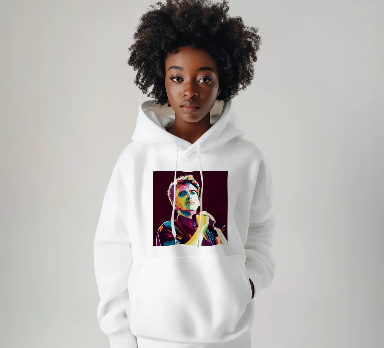Peter Gabriel WPAP Popart Hoodie von KP Artwork