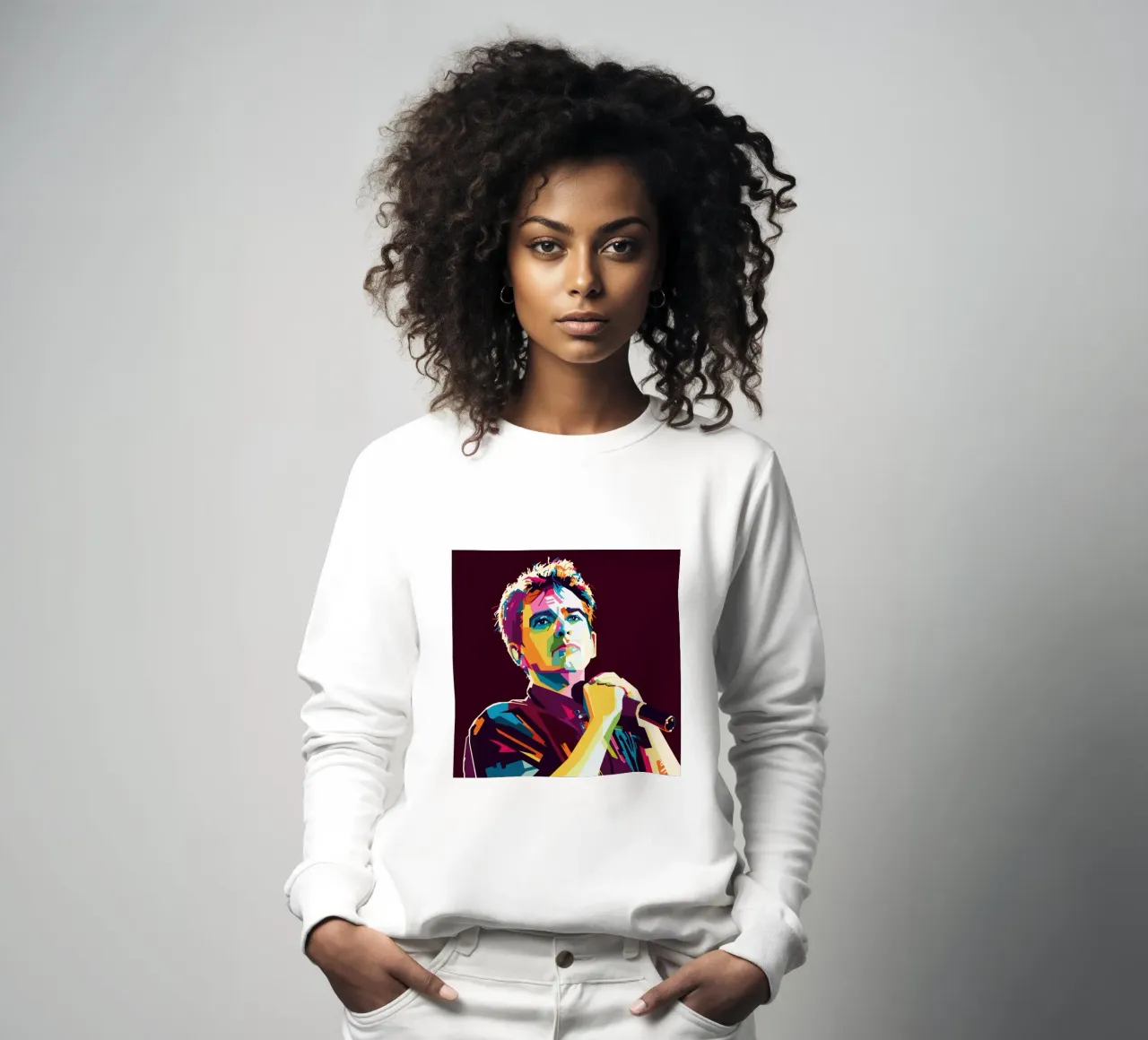 Peter Gabriel WPAP Popart sudadera de KP Artwork