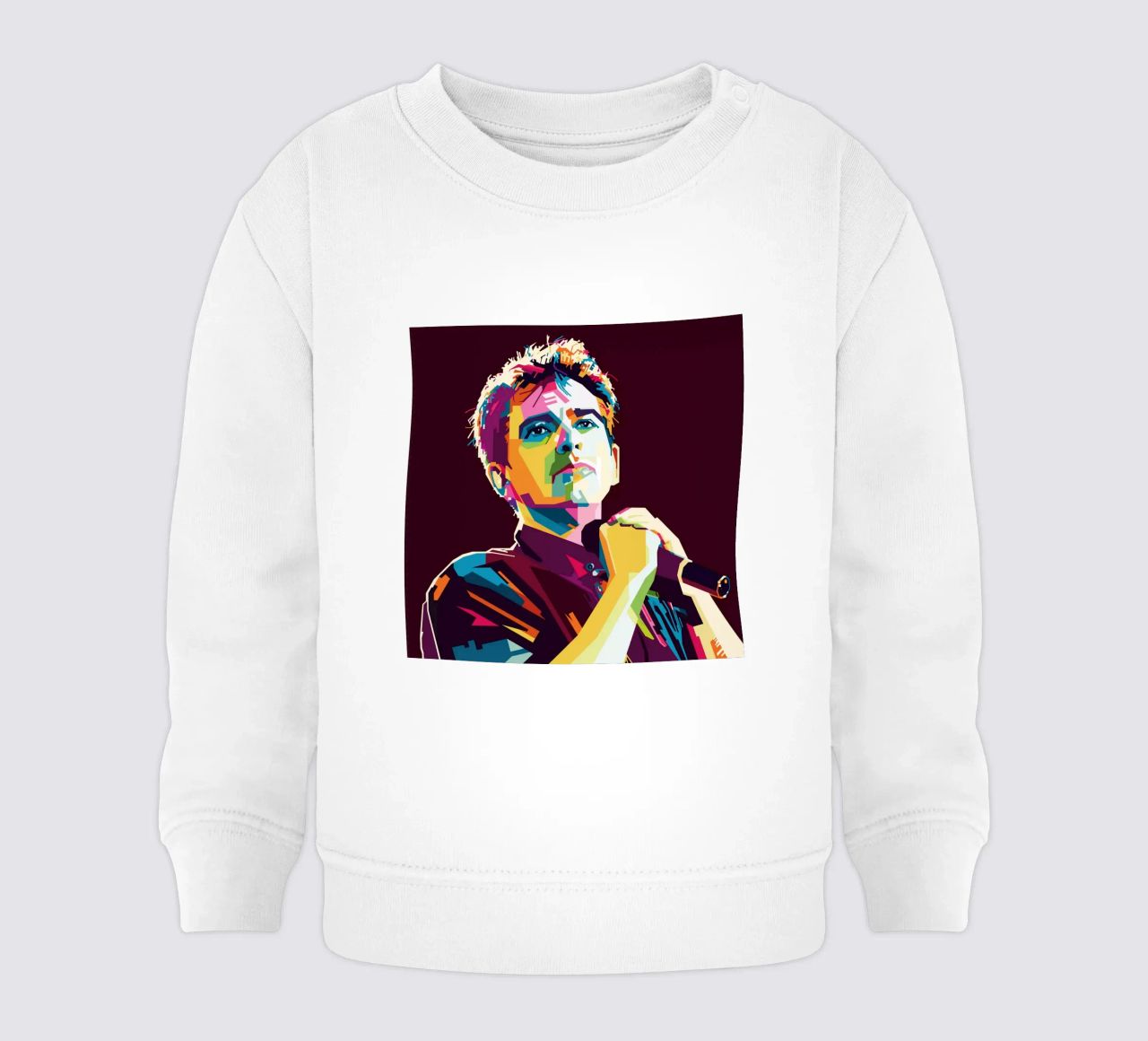 Peter Gabriel WPAP Popart felpa neonato da KP Artwork