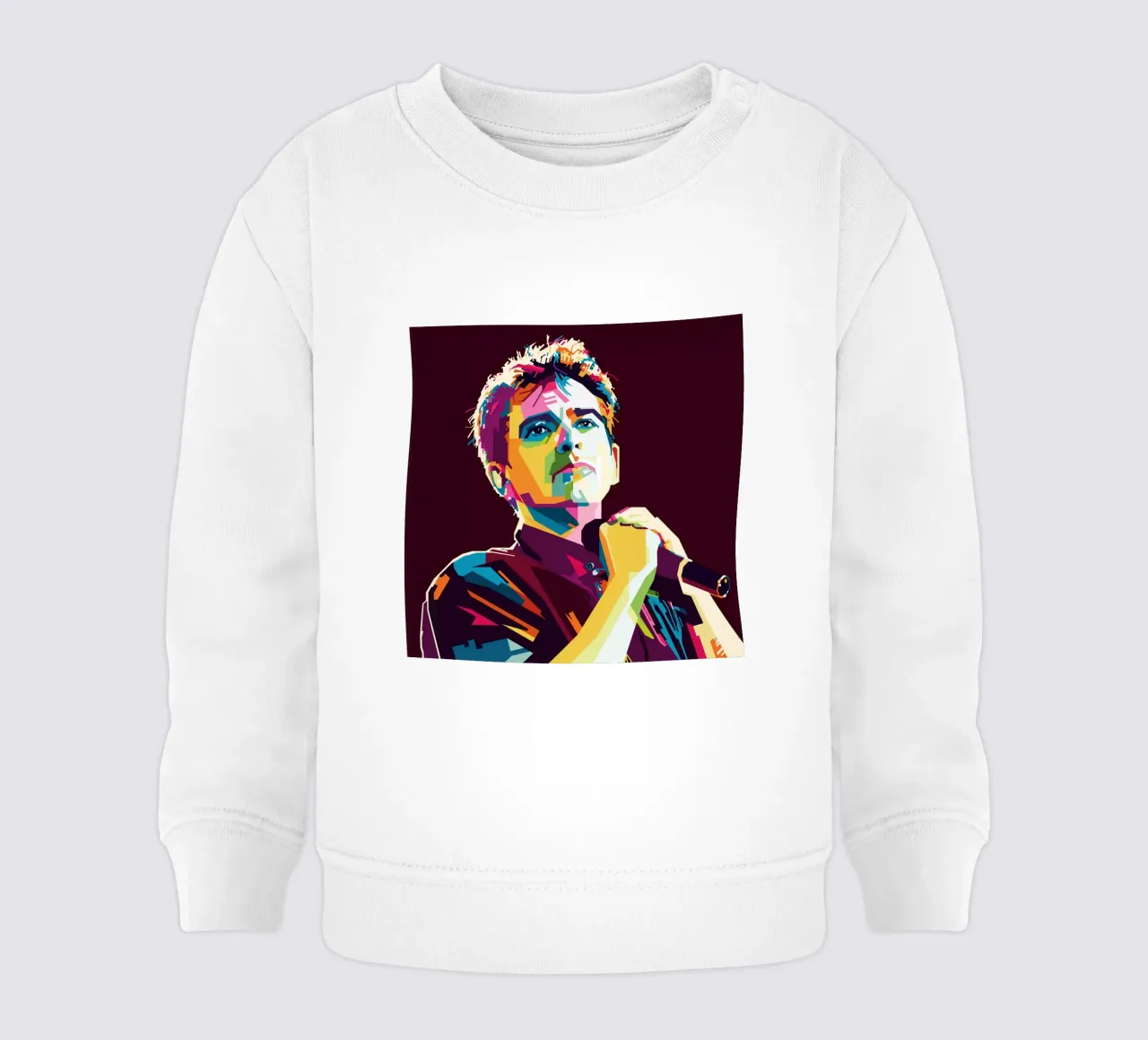 Peter Gabriel WPAP Popart Baby Sweatshirt von KP Artwork