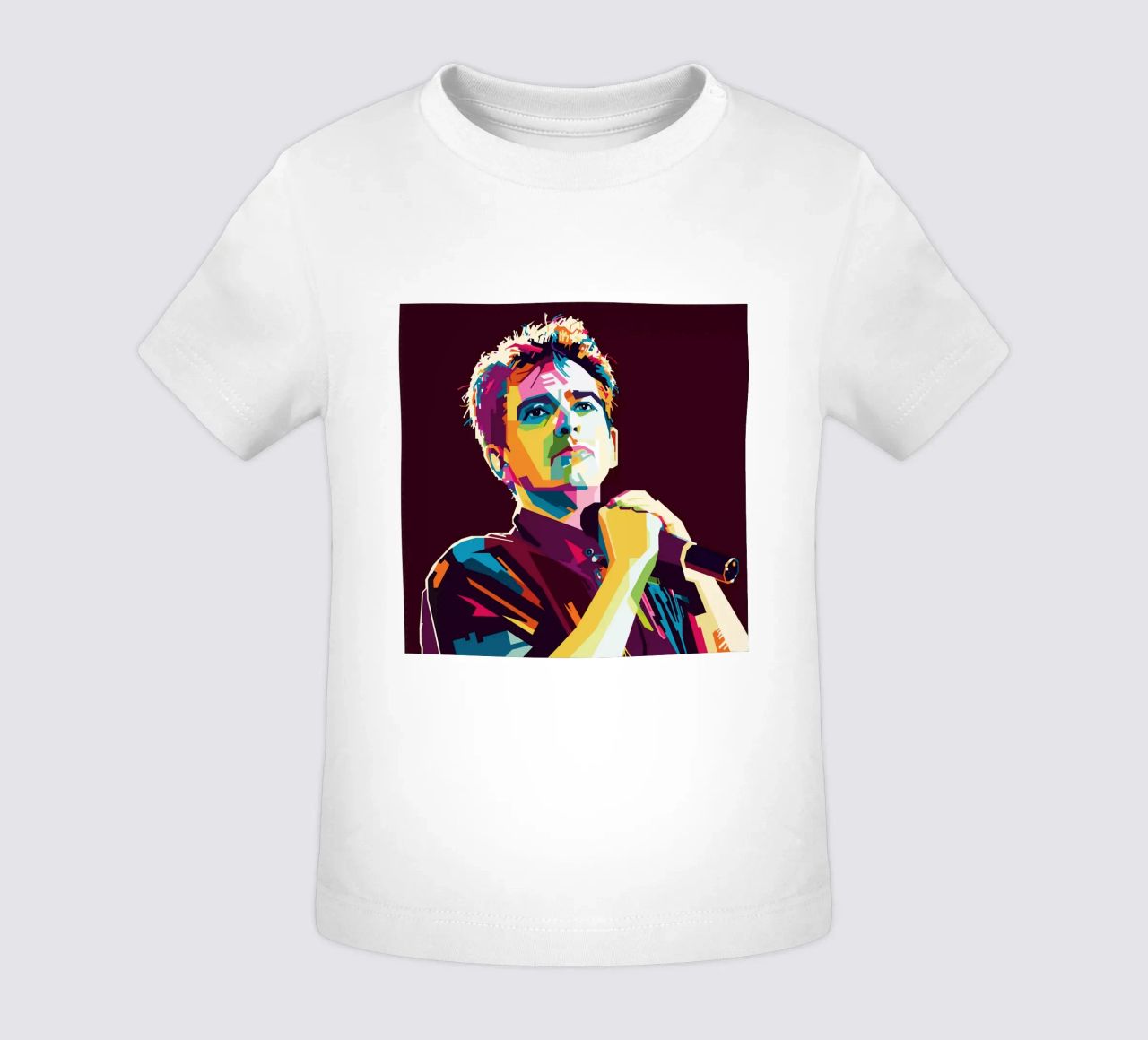 Peter Gabriel WPAP Popart maglietta neonato da KP Artwork