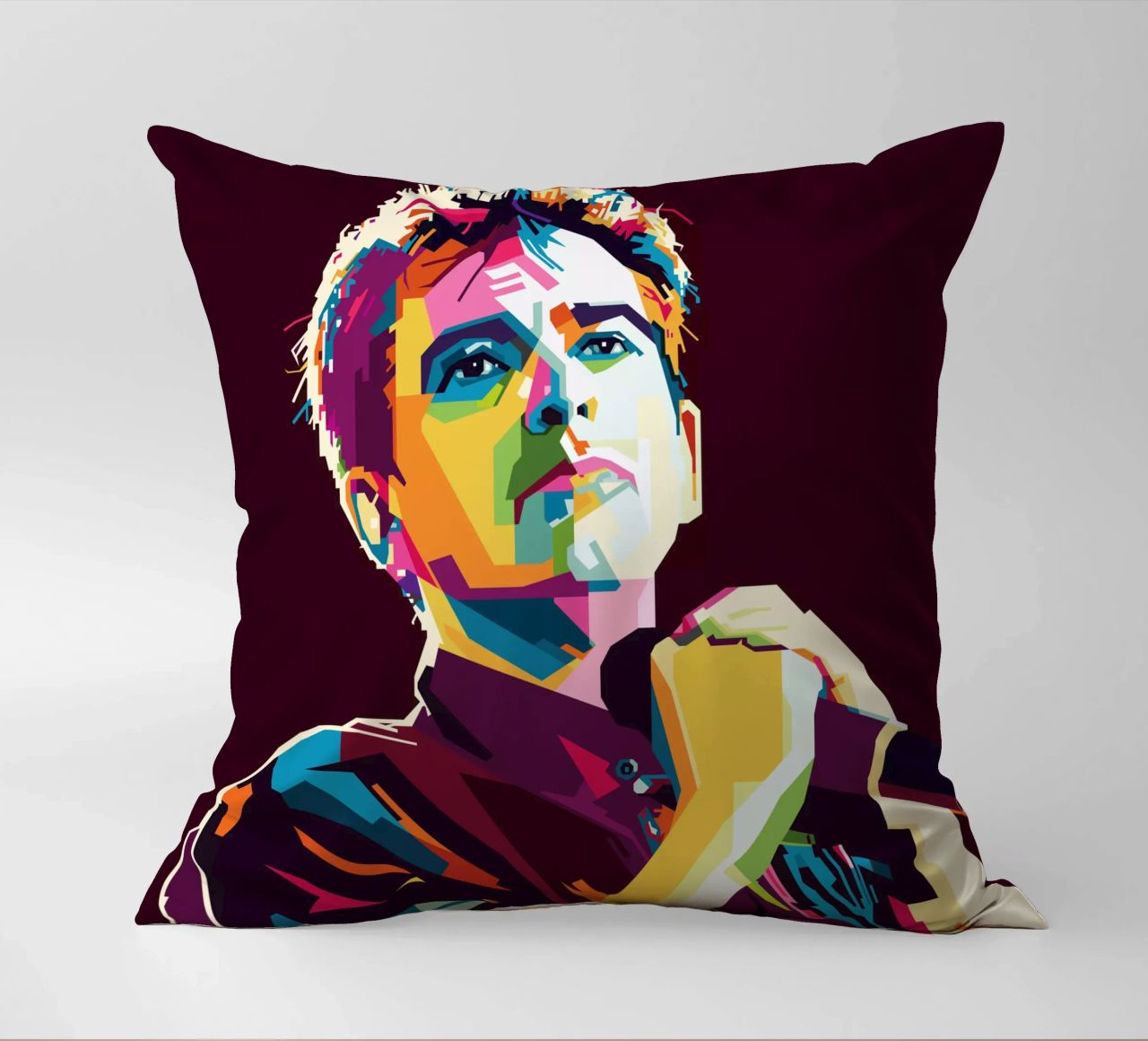 Peter Gabriel WPAP Popart cuscino da KP Artwork