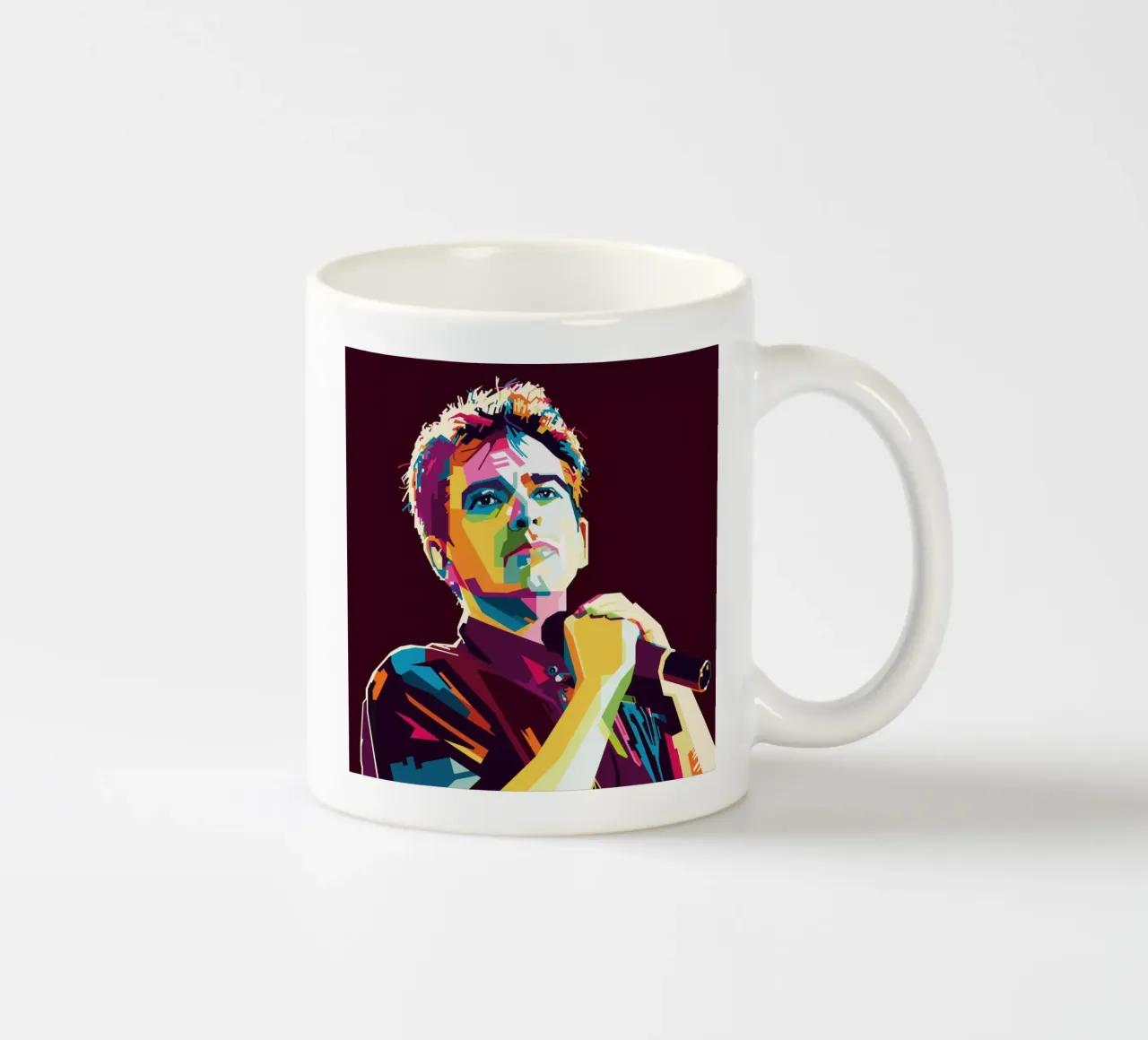 Peter Gabriel WPAP Popart mug en céramique de KP Artwork